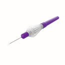 999R 12-410-27DP Disposable Vitreoretinal Eckardt End-Gripping Forceps, 27 Ga, Plastic Handle 360ᵒ, 6 per Box