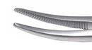 213R 4-123S Halsted Hemostatic Forceps, Curved, Long, Length 125 mm, Stainless Steel