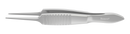 138R 4-0607S Bishop-Harmon Suturing Forceps, 0.30 mm, 1x2 Teeth, 5.00 mm Tying Platform, Length 87 mm, Stainless Steel