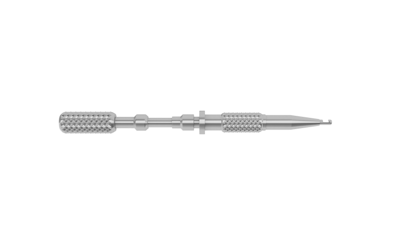 999R 16-010 Rumex Corneoscleral Punch (0.50, 0.75, 1.00, 1.50 mm Tips), Length 122 mm, Titanium Handle