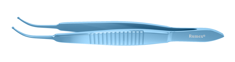 249R 4-2206T LASIK Flap Forceps, Curved, Length 108 mm, Titanium