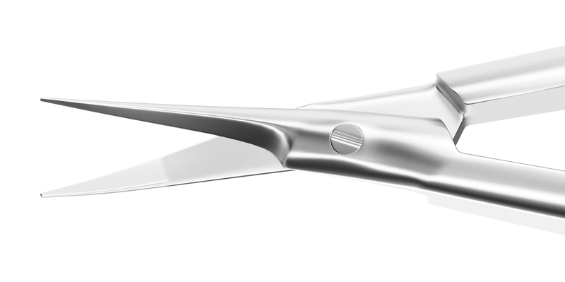 999R 11-038S Scissors for DALK Procedure, Right, Length 106 mm, Stainless Steel