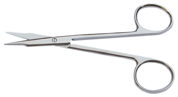 217R 11-130S Stevens Tenotomy Scissors, Straight, Sharp Tips, Length 115 mm, Stainless Steel