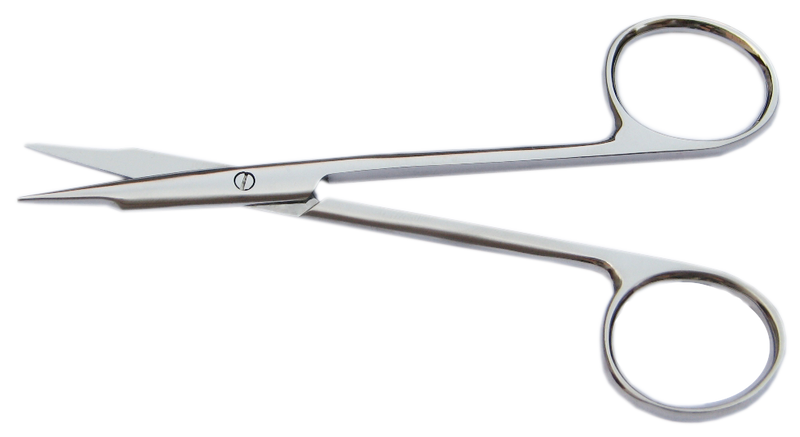 217R 11-130S Stevens Tenotomy Scissors, Straight, Sharp Tips, Length 115 mm, Stainless Steel