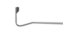 258R 5-040 Jameson Muscle Hook, 2.00 mm Bulbous Tip, 9.50 mm Flat Hook, Length 135 mm, Flat Titanium Handle