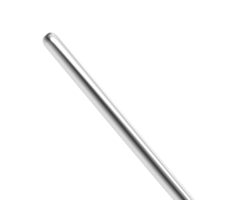 999R 13-151S Cindy Sweeper DSEK Spatula, Angled, 12.00 mm from Bent to Tip, 0.70 mm Diameter Shaft, Length 114 mm, Stainless Steel