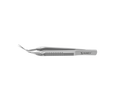 999R 4-0396/SFS Capsulorhexis Forceps with Scale (2.50/5.00 mm), Cross-Action, for 1.50 mm Incisions, Straight Stainless Steel Jaws (8.50 mm), Short Lever (16.00 mm), Short (71 mm) Flat Stainless Steel Handle, Length 90 mm