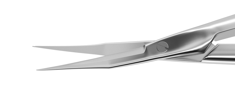 999R 11-125S Westcott Type Stitch Scissors, Gently Curved, Sharp tips, 16.00 mm Blades, Flat Handle, Length 120 mm, Stainless Steel