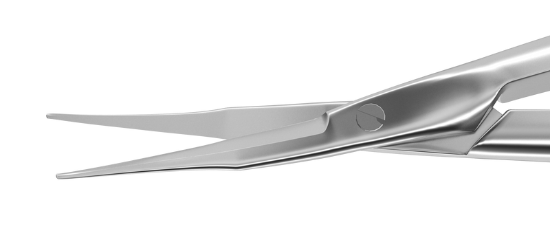 065R 11-042S Westcott Curved Tenotomy Scissors, Blunt Tips, 16.00 mm Blades, Flat Handle, Length 120 mm, Stainless Steel