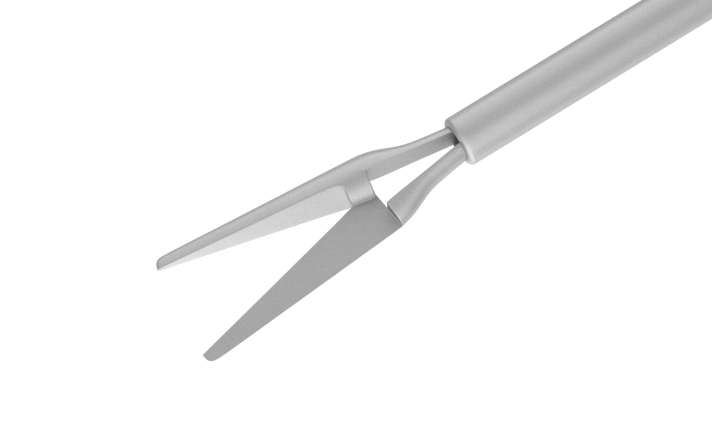 999R 12-211 Straight Vitreoretinal Scissors, Rounded Blades, 20 Ga, Tip Only