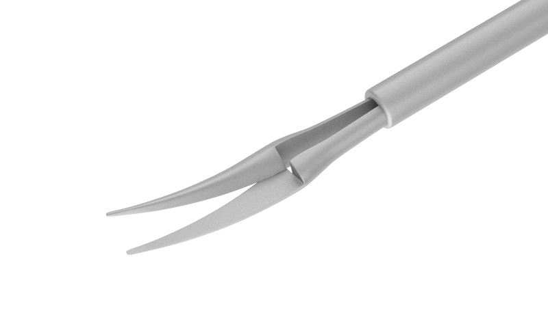 070R 12-2099 Curved Vitreoretinal Scissors, 25 Ga, Tip Only