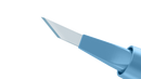 999R 6-10/6-051 Side-Port Diamond Knife, 30° Single-Edge Blade, 1.00 mm, Straight, Length 120 mm, Titanium Handle