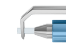 999R 6-00/6-020 Diamond Knife for ICRS, Astigmatic and Arcuate Keratotomy, 1.00 mm Straight Blade, Length 110 mm, Micrometric Titanium Handle