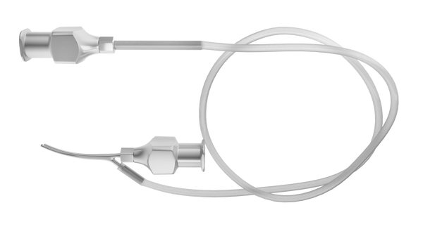 999R 15-119 Gills I/A Cannula with Silicone Tubing, Side by Side Front Opening, 23/23 Ga