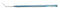344R 13-052 Castroviejo Cyclodialysis Spatula, 0.75 mm x 10.00 mm Blades, Length 124 mm, Round Titanium Handle