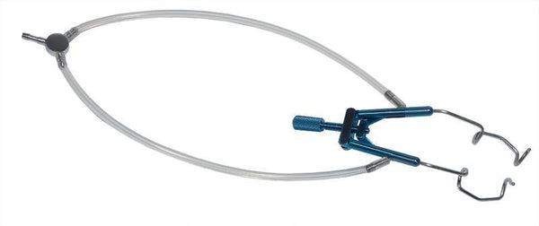 999R 14-082A Lieberman Temporal Speculum with Aspiration, Child Size, 10.00 mm V-Shaped Blades, Length 64 mm