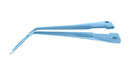 999R 4-03962/SRT Capsulorhexis Forceps with Scale (2.50/5.00 mm), Cross-Action, for 1.50 mm Incisions, Straight Titanium Jaws (8.50 mm), Long Lever (26.00 mm), Short (71 mm) Round Titanium Handle, Length 100 mm